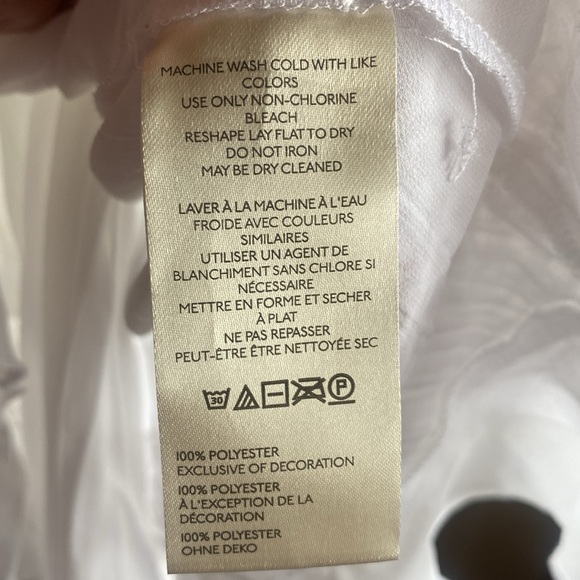 Free People NWT Bad at Love Ruffle & Lace Long Sleeve Button-Up Blouse Medium - Picture 13 of 14